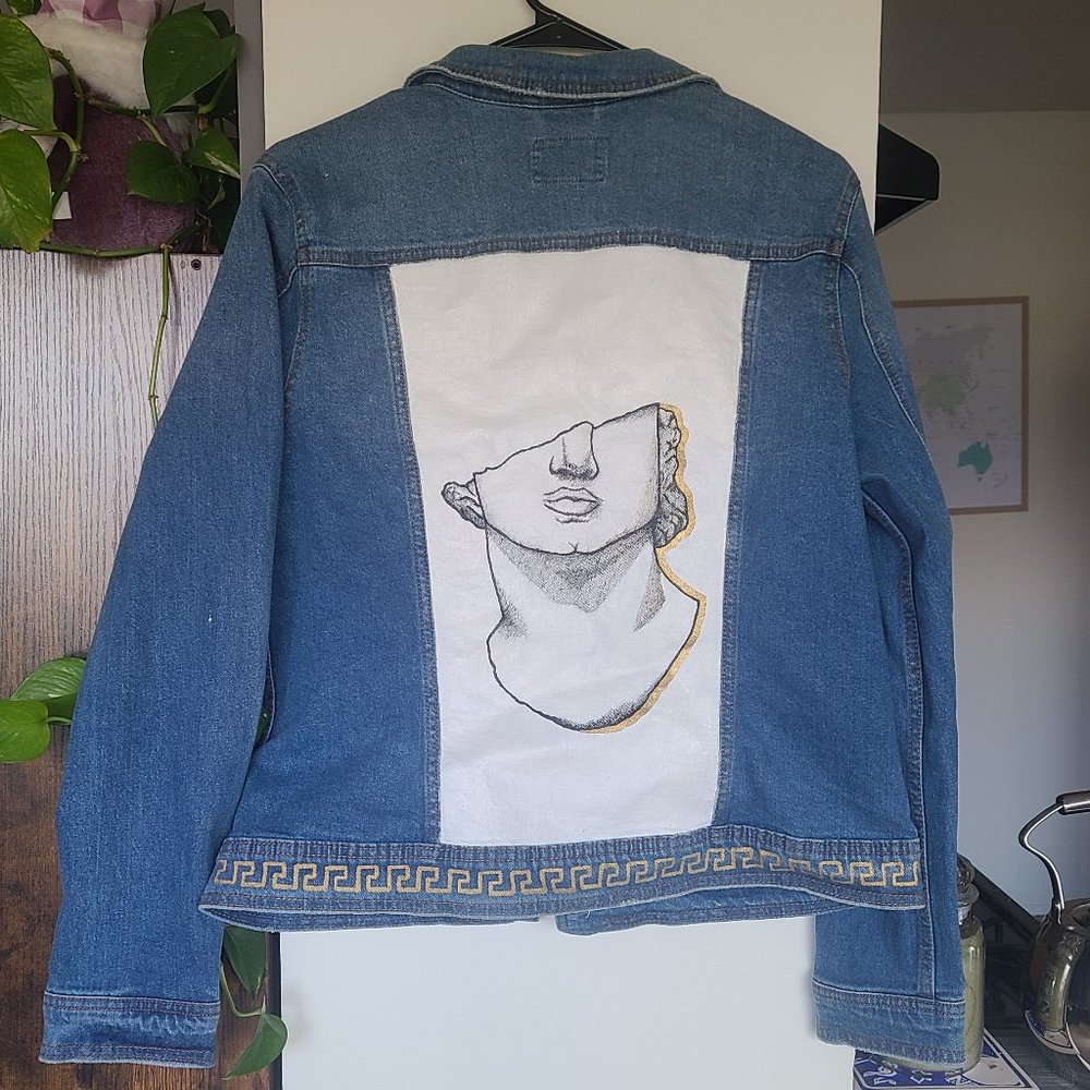 Hand Painted Jean Jacket